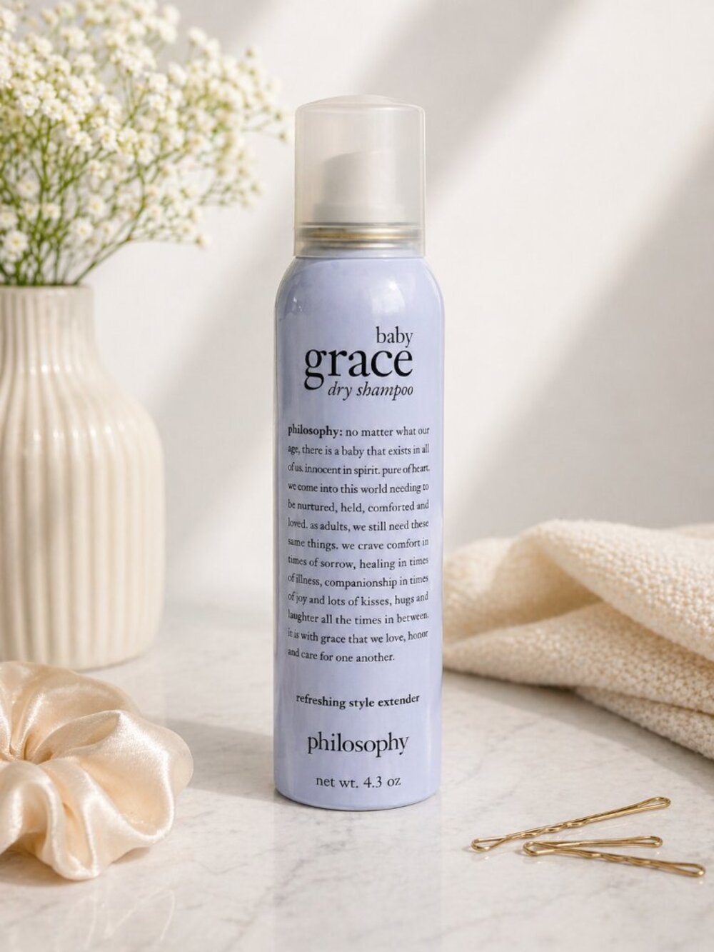 Philosophy Baby Grace Dry Shampoo – 4.3 oz ✨